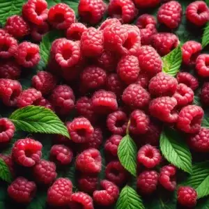 meerdere frambozen bij elkaar